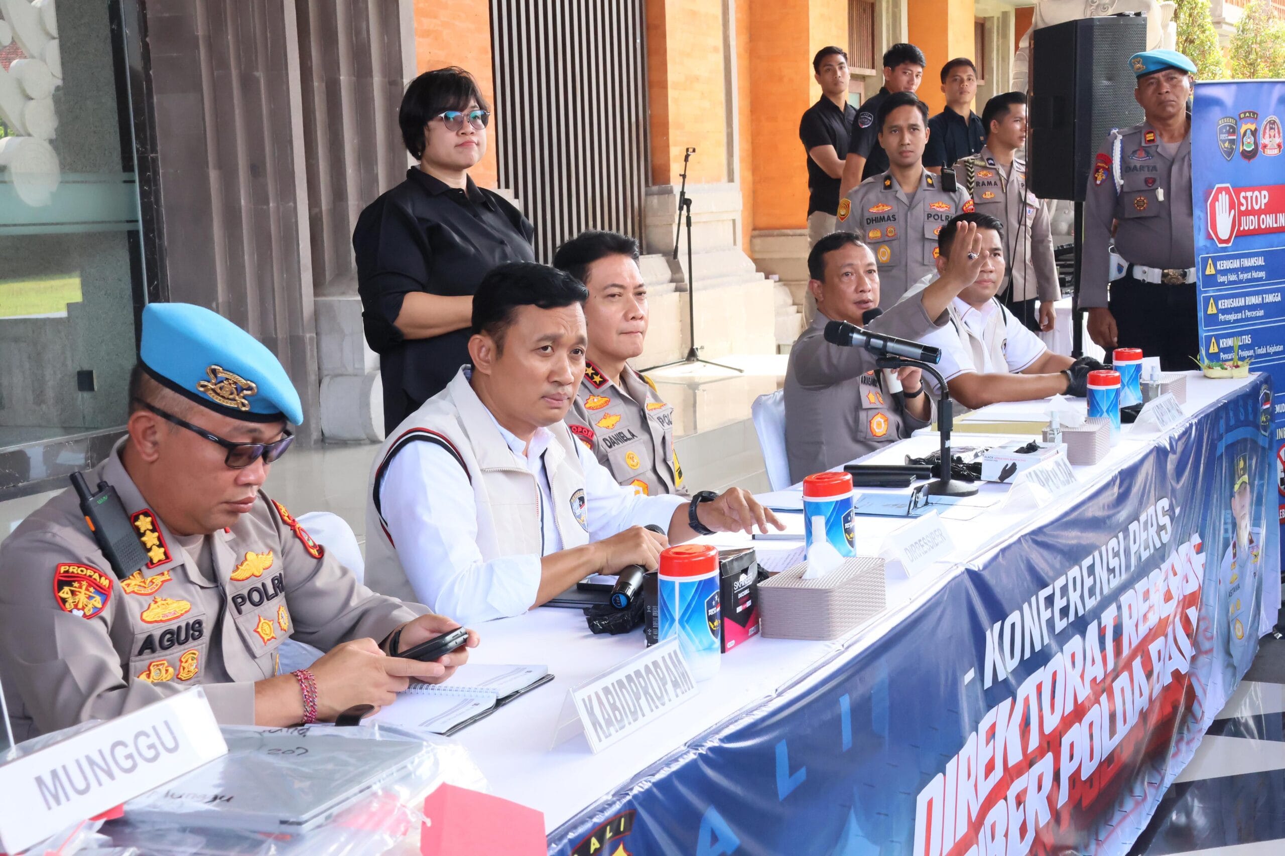 Sewa Villa Mewah Jadi ‘Kantor’ Judi, 35 WNA India Tak Berkutik Diciduk Ditresiber Polda Bali