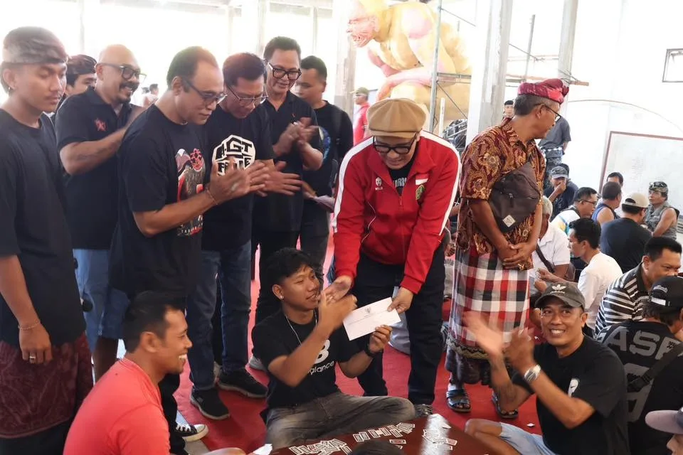 Demi Ogoh-ogoh Gahar, 103 Kupon Ceki ST Panca Dharma Ludes! Bupati Tabanan Beri Apresiasi