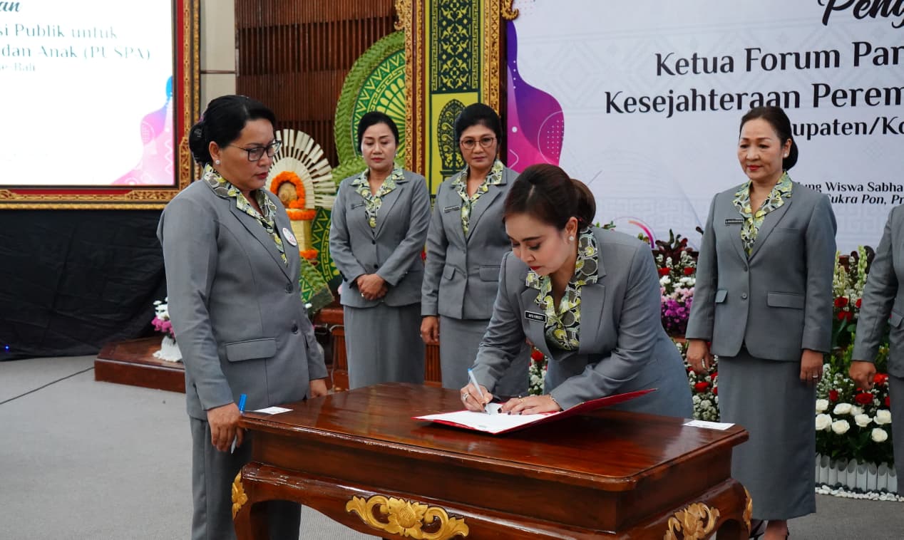 Perangi Kekerasan Seksual hingga Bullying, Ny. Seniasih Giri Prasta ‘Sentil’ Angka Bunuh Diri di Bali