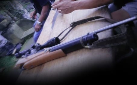 Gegara Klakson, Pengantar Meja Batu di Buleleng Nyaris Tewas Ditembak Senapan PCP