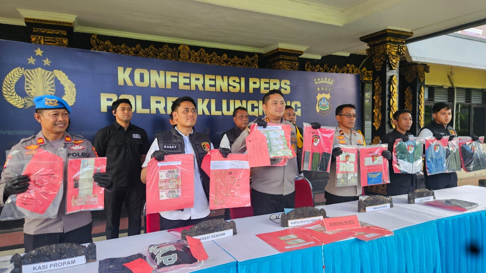 Polres Klungkung Gulung Komplotan Jambret WNA dan Pencuri Traktor, Hasil Operasi Sikat Agung 2026