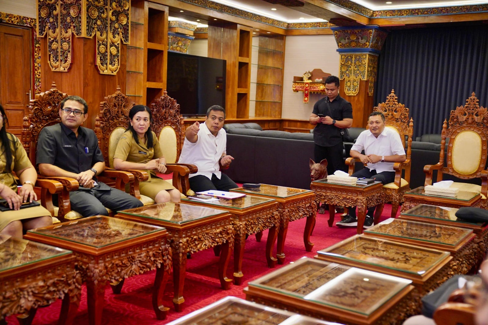 Kejar Target Akhir Maret, Bupati Mahayastra Pimpin Langsung Penyusunan LKPD Gianyar TA 2025