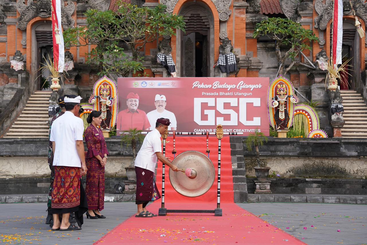 Semarakkan HUT Kota Gianyar Ke-255, Ratusan Siswa Tunjukkan Bakat di Gianyar Student Creativities 2026