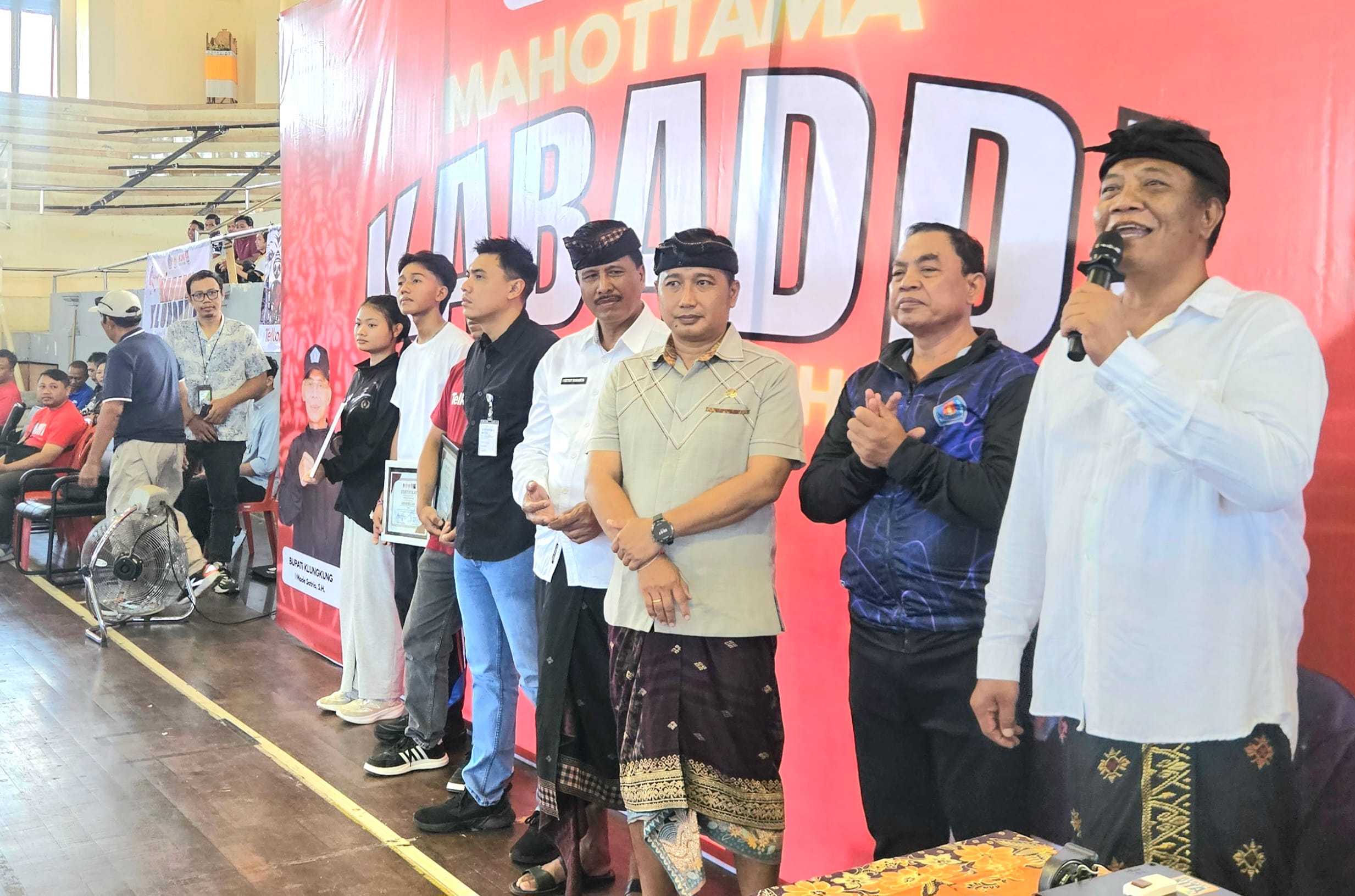KONI Beri Kejutan Hadiah untuk Juara, Ajang Mahottama Kabaddi championship Klungkung 2026