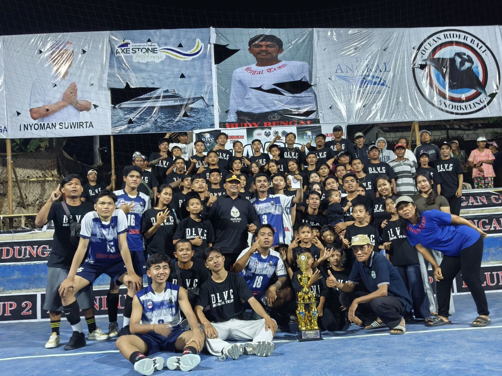 Turnamen Voli Nusa Penida, Polsek Nusa Penida Pastikan Laga Final Berakhir Kondusif