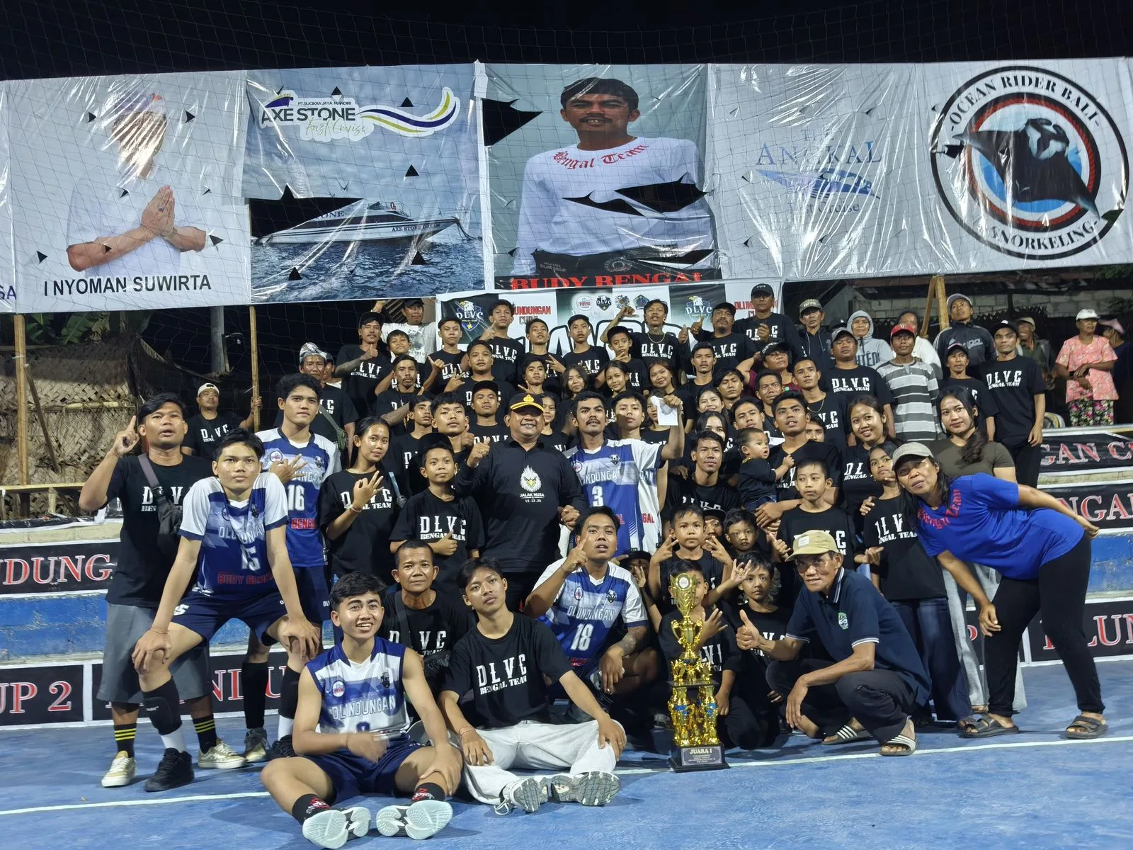 Turnamen Voli Nusa Penida, Polsek Nusa Penida Pastikan Laga Final Berakhir Kondusif