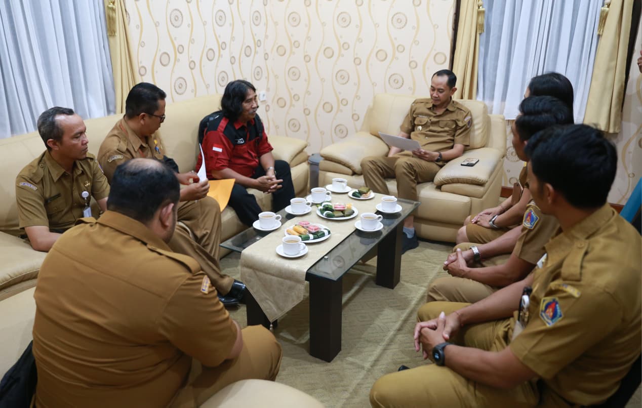 Terima Audiensi Kwarcab Klungkung, Wabup Tjok Surya Dukung Penuh Persiapan Jambore Nasional 2026