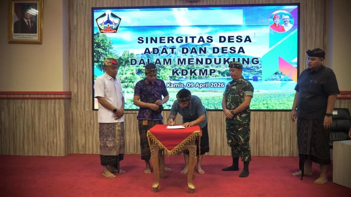 Koperasi Desa Merah Putih di Bangli, Sinergikan Lahan Desa Adat dan Anggaran Desa