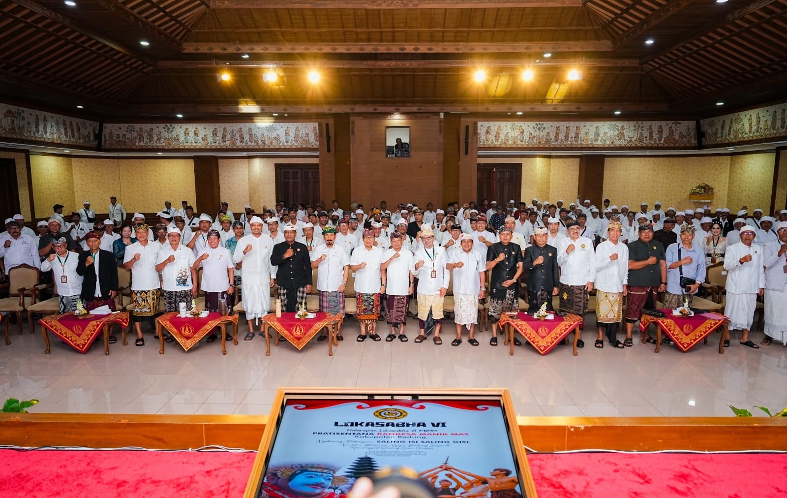 Lokasabha VI Pratisentana Bendesa Manik Mas (PBMM) Kabupaten Badung