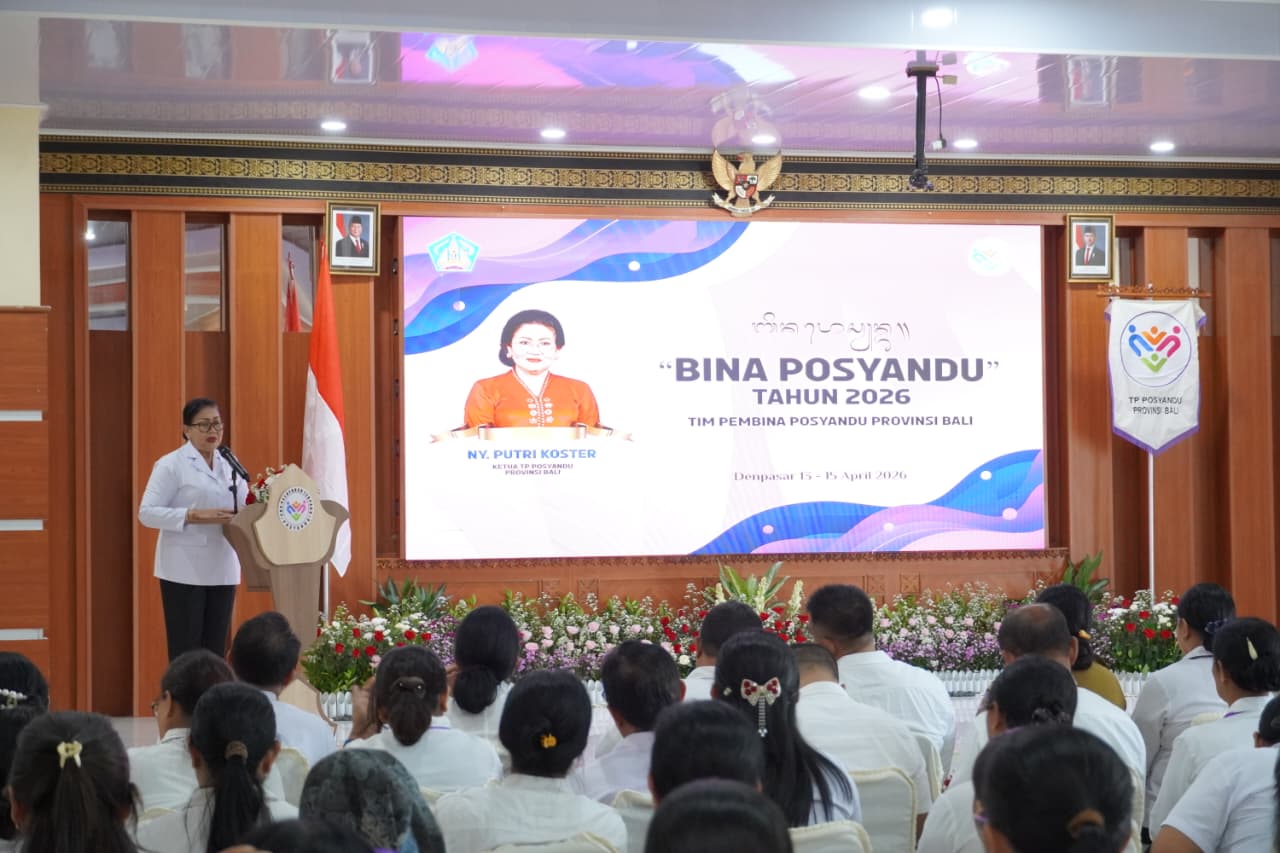 Akselerasi Posyandu 6 SPM, Putri Koster Instruksikan Pembinaan Kader Hingga Tingkat Desa
