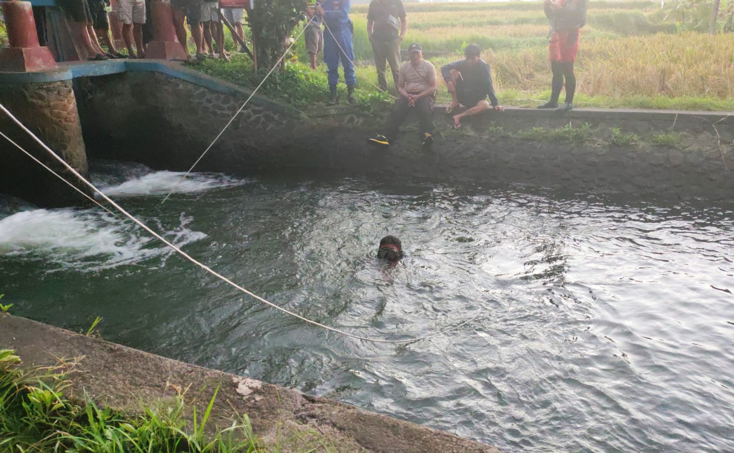 Niat Buang Air Kecil Usai Pesta Miras, Warga Malang Tenggelam di Bendungan Mengwi