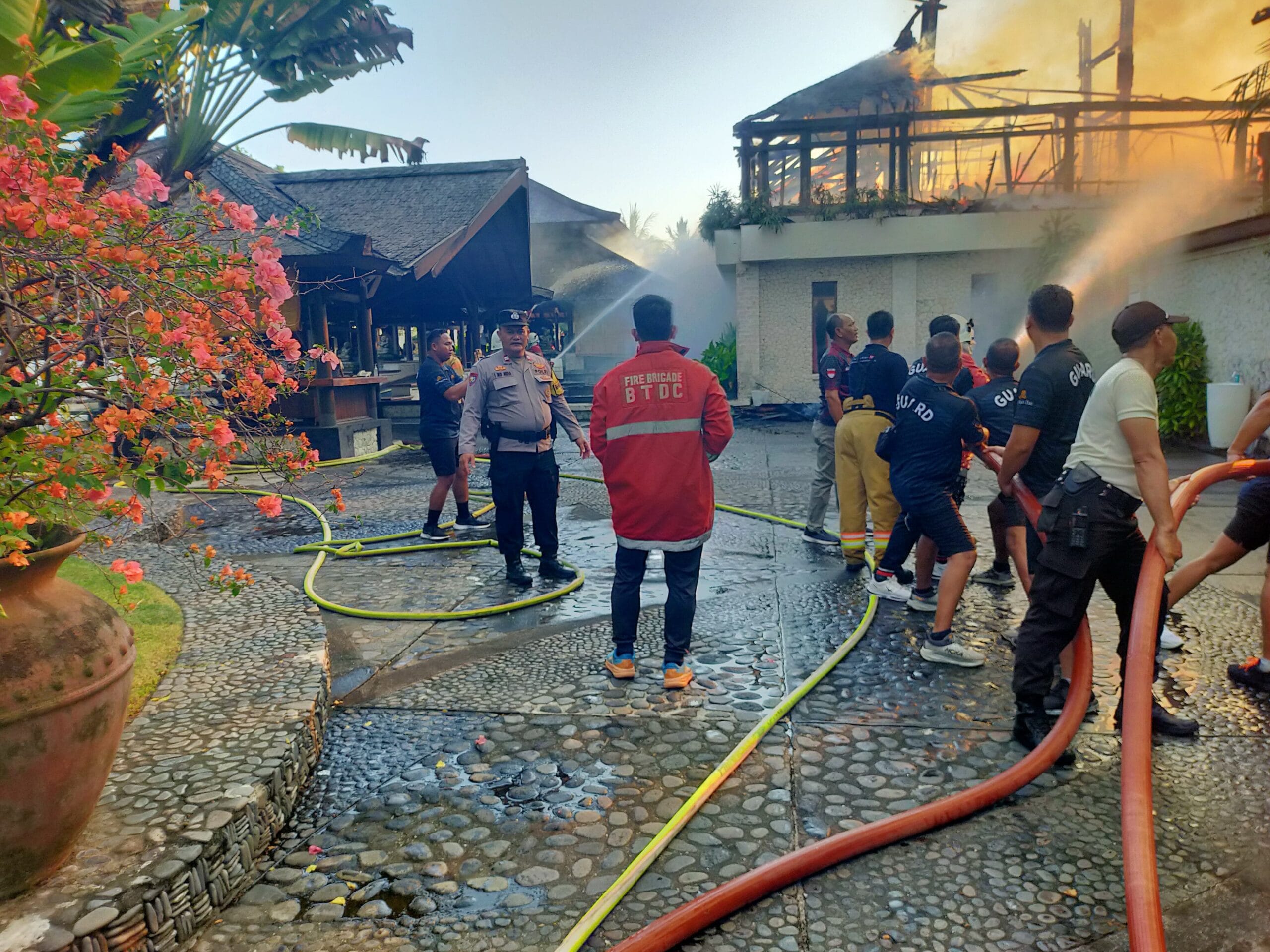 Restoran Agung di Hotel Club Med Nusa Dua Hangus Terbakar, Kerugian Capai Rp 5 Miliar