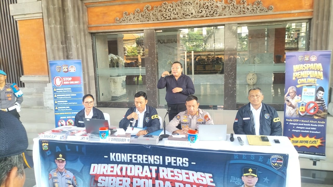 Eks Pemain Filipina Pindah ke Bali! Polda Bali Bongkar Markas Judi Online dan Akun Prostitusi Berpengikut Ribuan