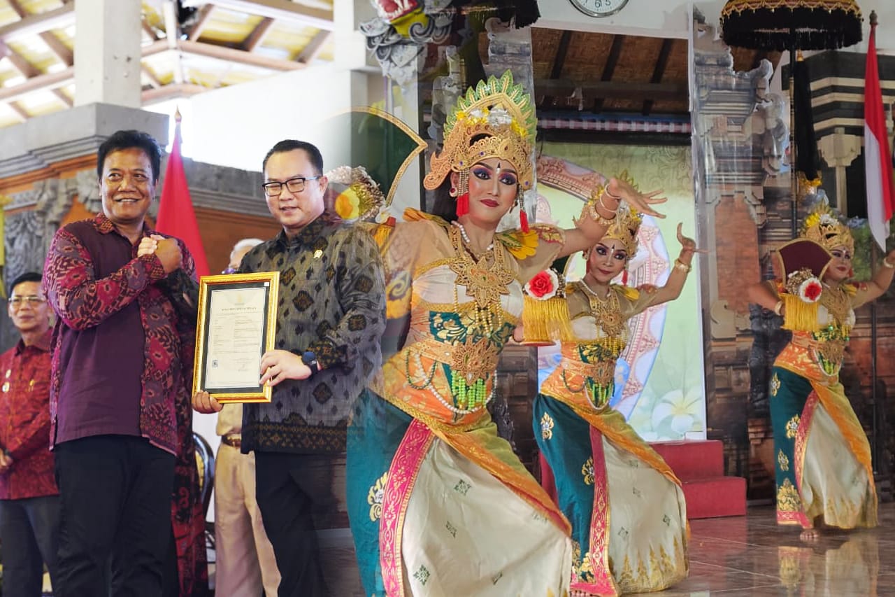 Tari Sekar Cempaka Resmi Kantongi HKI, DPRD Klungkung Kini Buru Payung Hukum Perda