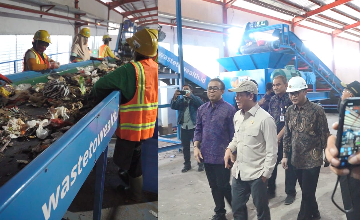 Kota Denpasar Tangani Hingga 300 Ton Sampah/Hari, Menteri LH Apresiasi Walikota