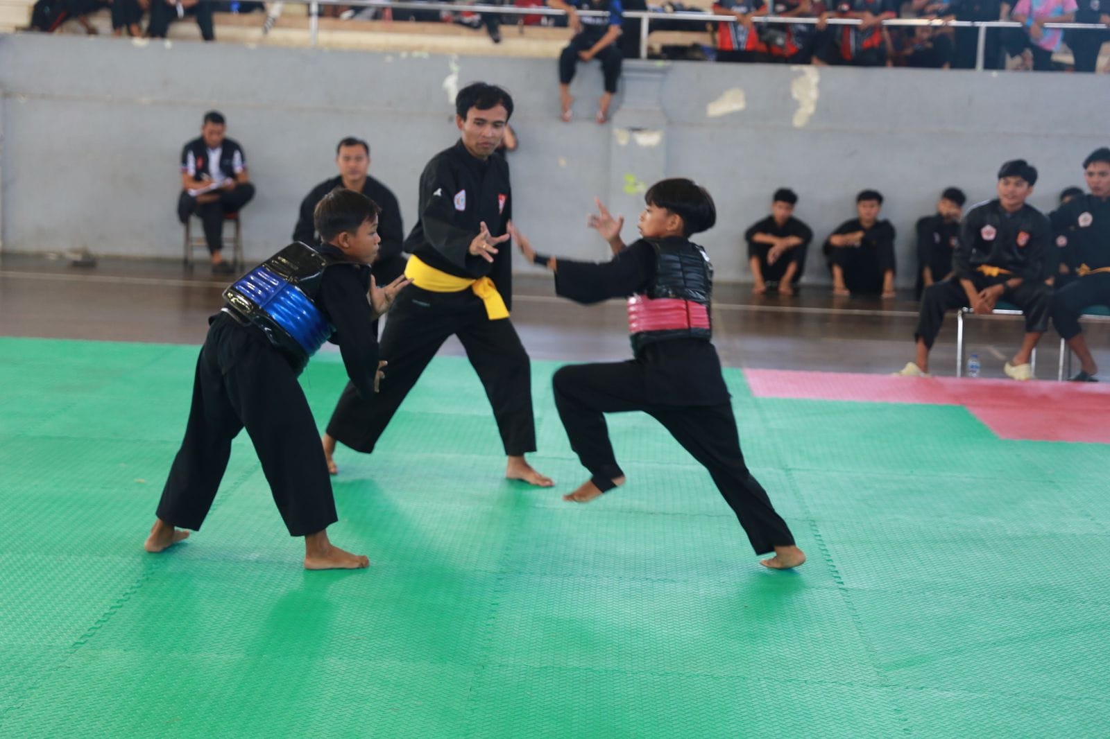 Asah Mental Pendekar, 180 Atlet Bakti Negara se-Bali Ikuti Sparing Partner di GOR Swecapura Klungkung