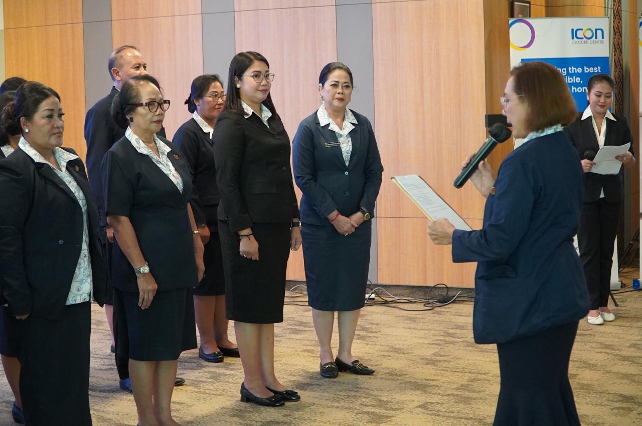 Nakhoda Baru YKI Buleleng! Ny. Wardhany Sutjidra Siap Perang Melawan Kanker Lewat Edukasi Massal