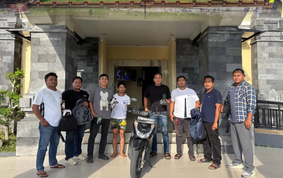 Residivis Sikat Barang Mewah Turis Prancis Senilai Rp95 Juta di Ubud, Diciduk di Kuta