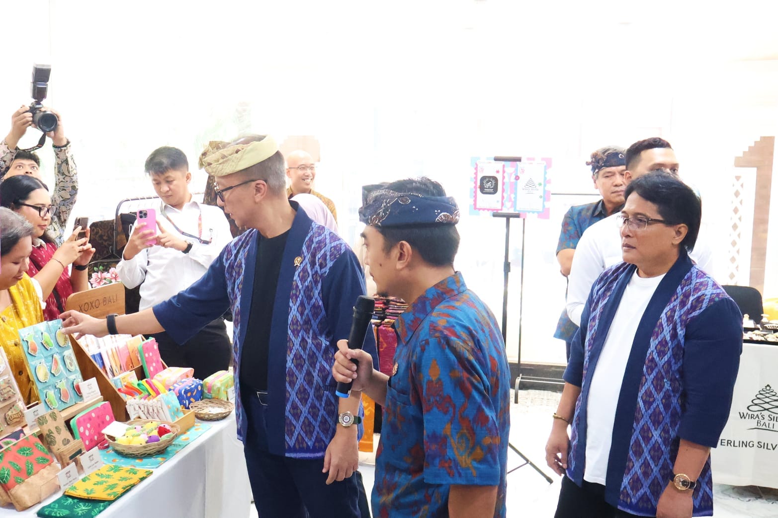 Resmikan BPIFK di Kuta, Menperin dan Wagub Giri Prasta Targetkan Produk Bali Kuasai Pasar Dunia