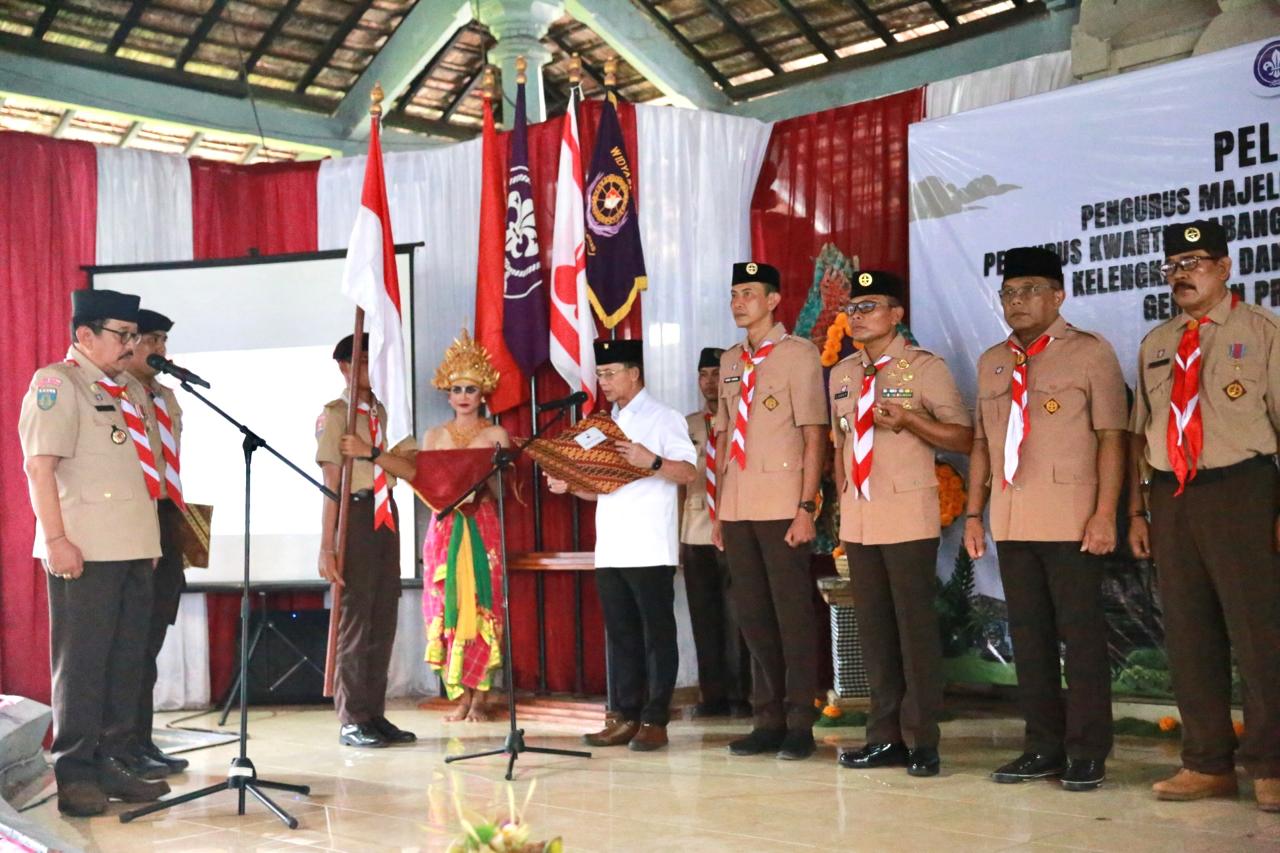 Nakhodai Pramuka Klungkung, Bupati Satria dan Tjok Surya Siapkan Gebrakan Baru buat Karakter Anak Muda