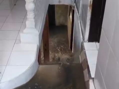 Drainase di Dalung Jebol Terjang Dapur Warga, Kelian Banjar Tuka Waswas Banjir Susulan