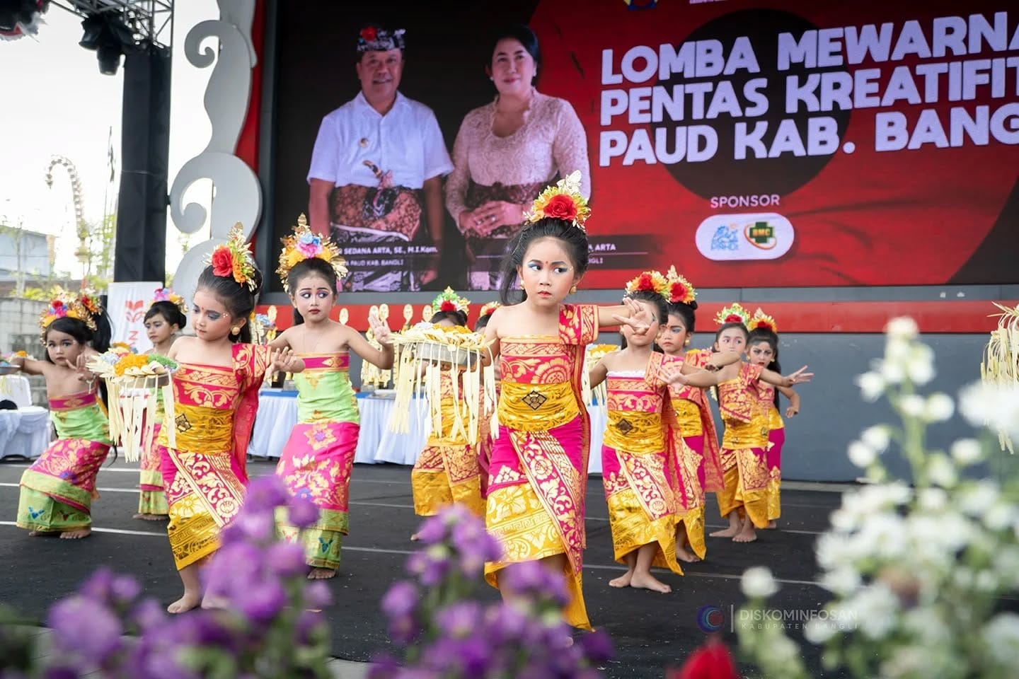 HUT Bangli ke-822: Ribuan Siswa PAUD Unjuk Gigi dalam Lomba Mewarnai dan Pentas Kreativitas