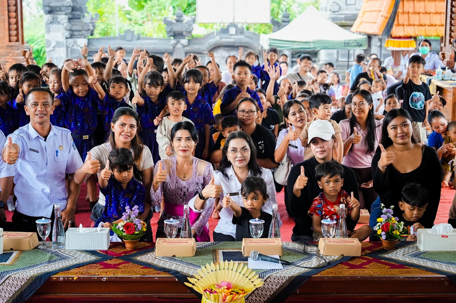 Tekan Stunting, TP PKK Badung Salurkan 200 Paket Olahan Ikan di Desa Getasan