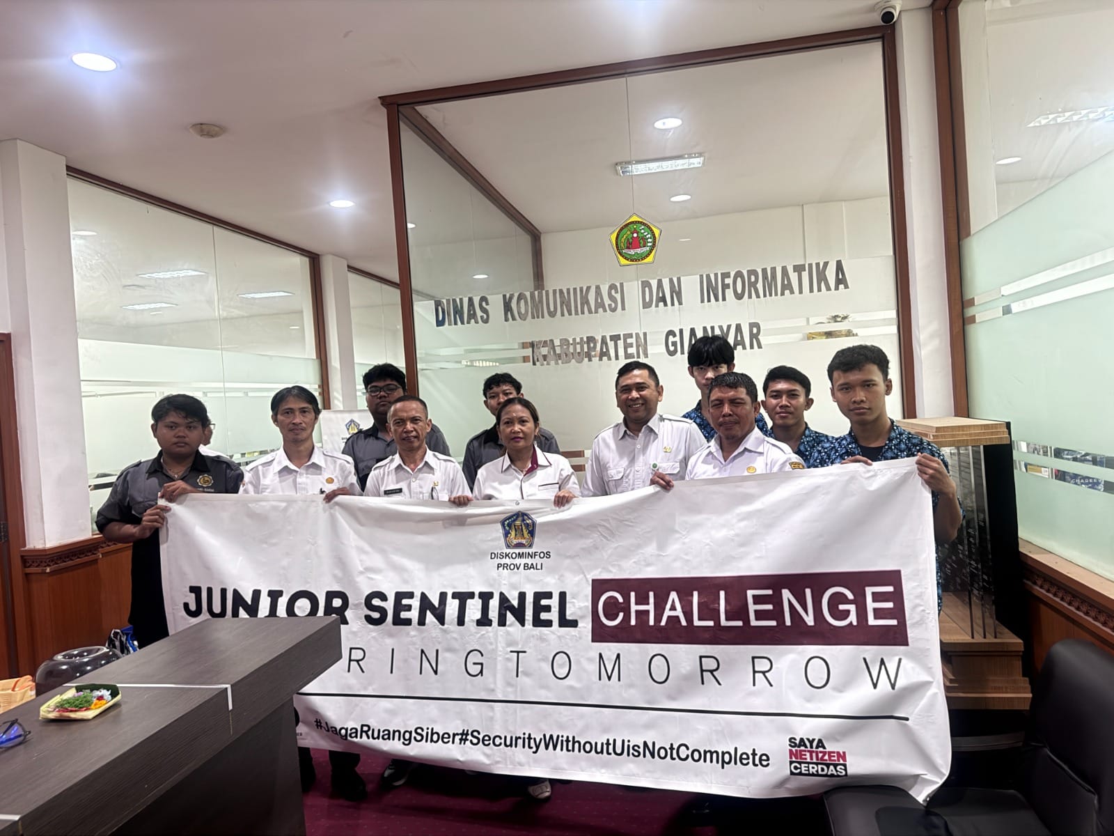Siap Lawan Hacker! Siswa SMK di Gianyar Adu Skill Keamanan Siber di Junior Sentinel Challenge 2026