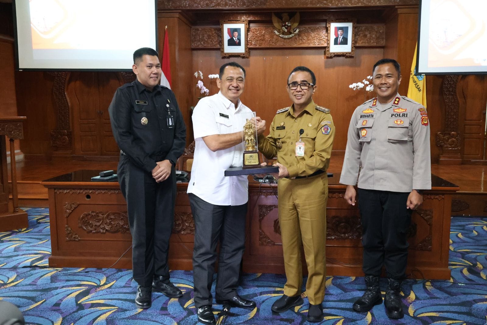 Terima Kunjungan KKP Sespimmen Polri, Wali Kota Jaya Negara Harapkan Sinergi Kuat Dukung Pembangunan Denpasar