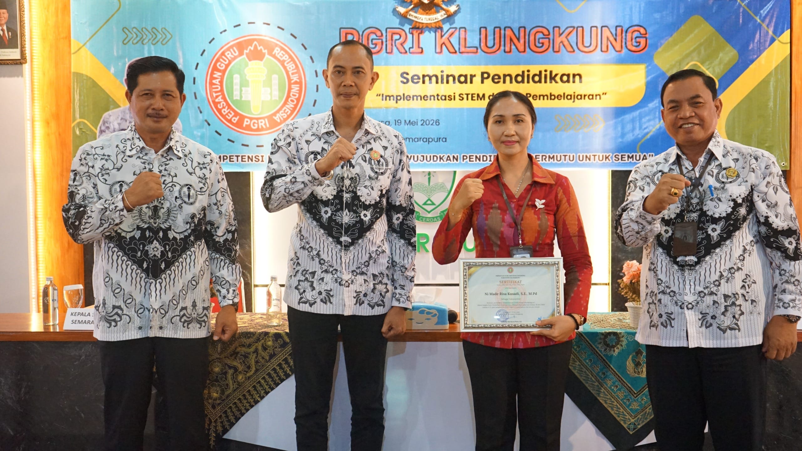 Gedor Profesionalisme Guru Era Digital, Wabup Klungkung Minta Pola STEM Kolaborasi Bareng Edukasi Sampah!