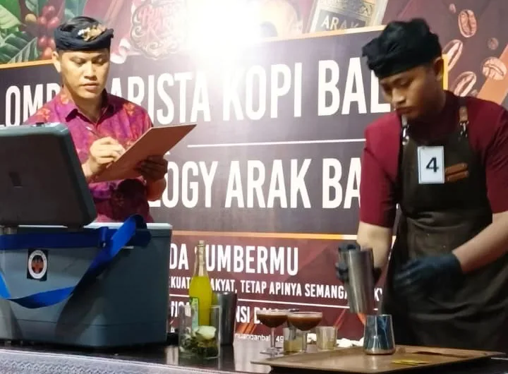 Padukan Presisi Rasa Kopi dan Arak Bali, Ajang Lomba Barista Kopi Bali Bulan Bung Karno 2026