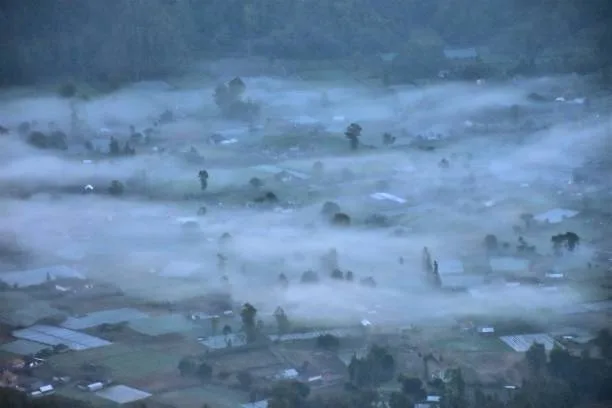 Bali Dingin Hari Ini! Karangasem Drop ke 20°C, Warga Bangli Dikepung Udara Lembap Ekstrem