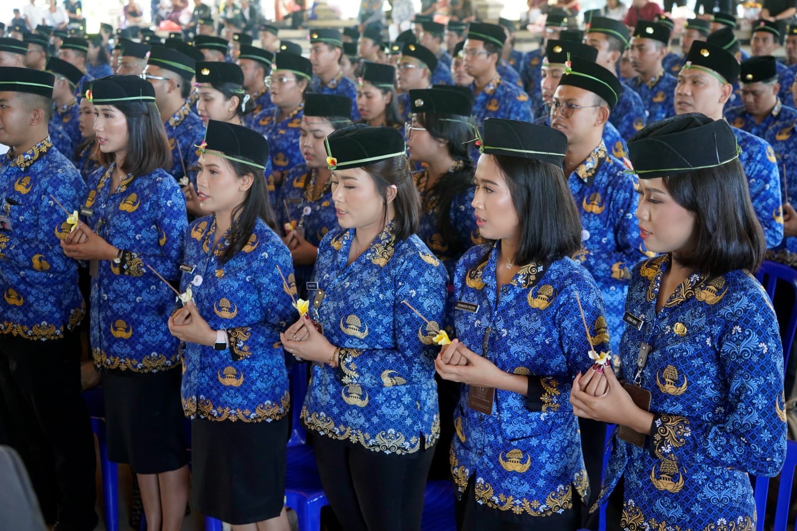 175 Aparatur Pemkab Klungkung Sah Jadi PNS Penuh,  Dituntut Kerja Cepat