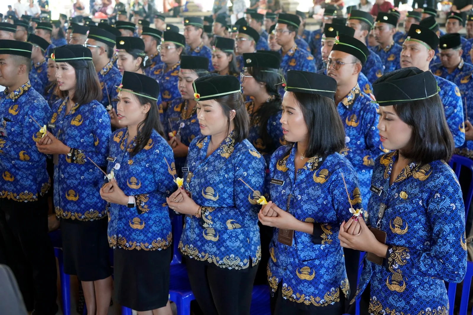 175 Aparatur Pemkab Klungkung Sah Jadi PNS Penuh,  Dituntut Kerja Cepat