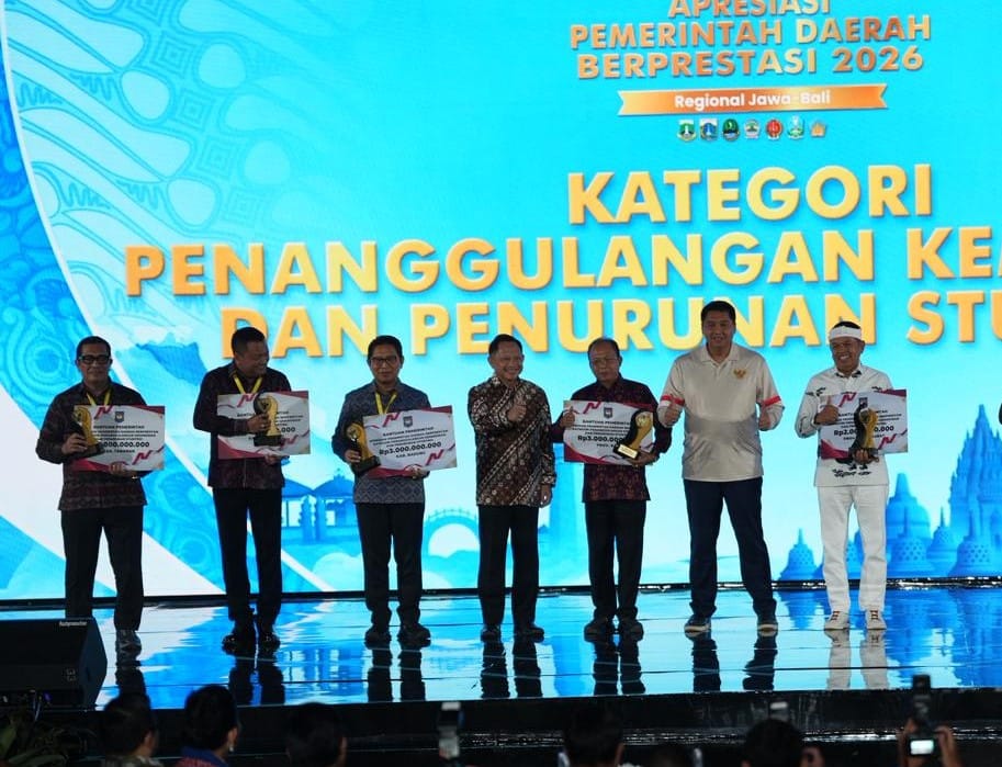Ungguli Regional Jawa-Bali, Kabupaten Badung Raih Terbaik I Nasional Penanggulangan Kemiskinan dan Stunting
