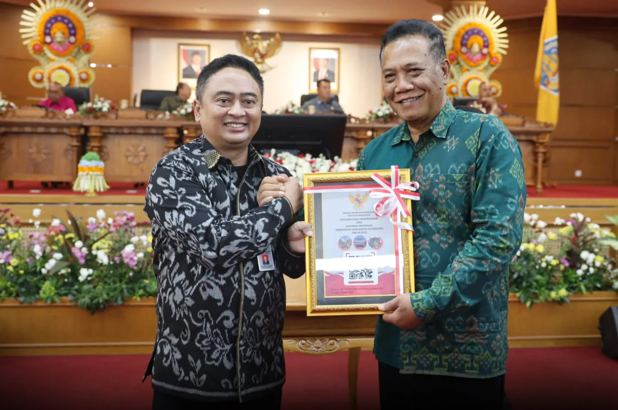 Kawal WTP Ke-11 Klungkung, Ketua Dewan Gung Anom  Sebut Pengawasan Ketat Penyelenggaran Anggaran