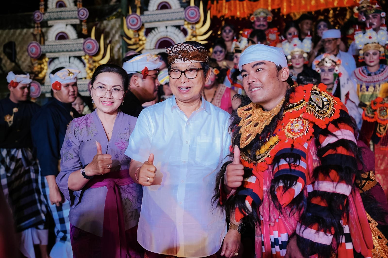 Bawakan Lakon Geseng Waringin, Sanggar Seni Majelangu Kerobokan Pukau Kalangan Ayodya PKB