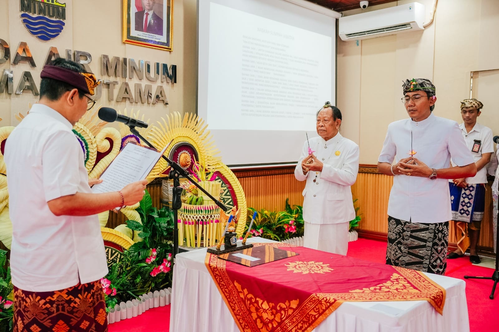 Putra Wijaya Jadi Dirum Perumda Tirta Mangutama 2026-2031, Genjot PAD dan Atasi Krisis Air Pariwisata