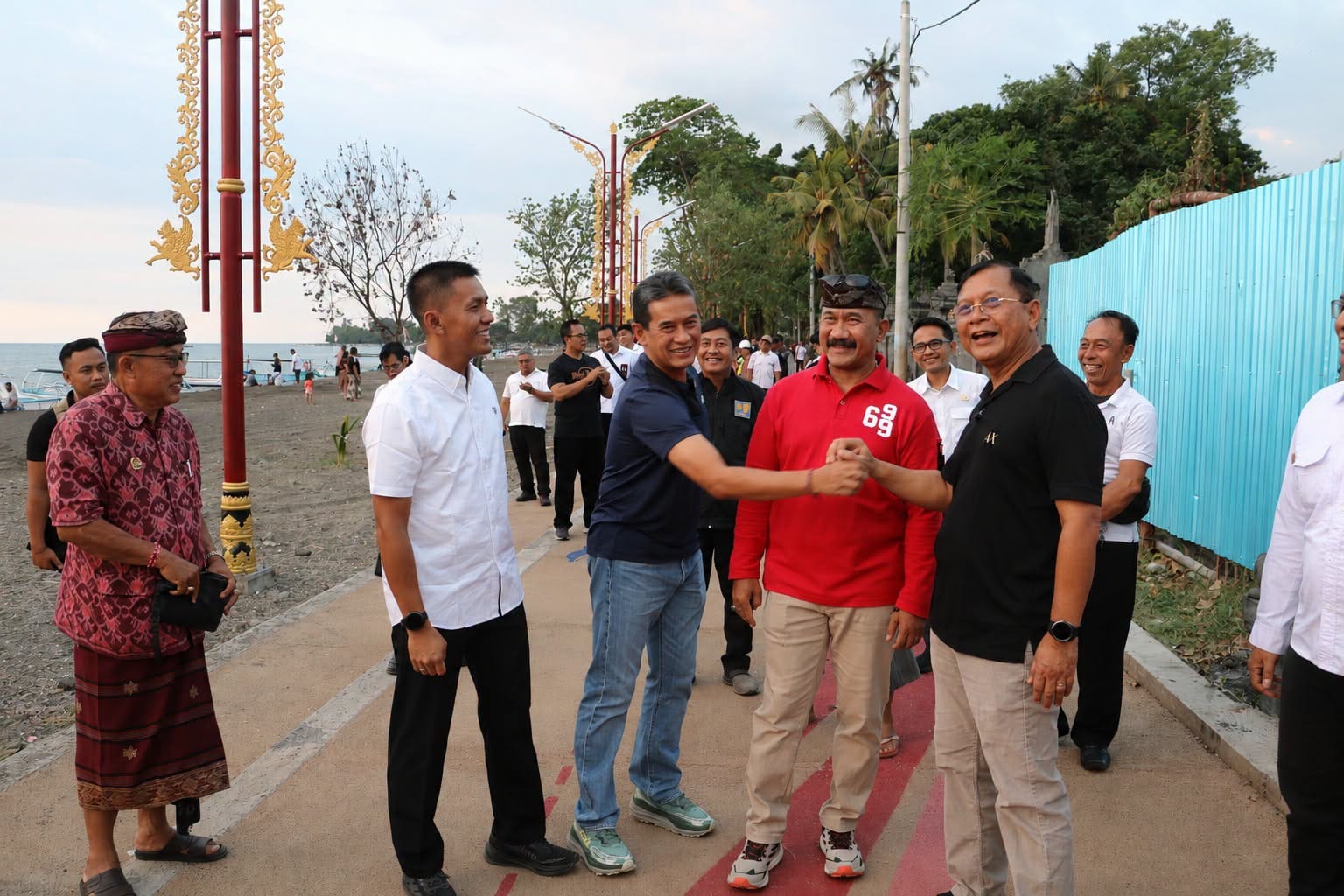 Pantai Lovina Dipercantik, Pemkab Buleleng Kebut Jalur Pedestrian Sepanjang 651 Meter demi Dongkrak Wisatawan