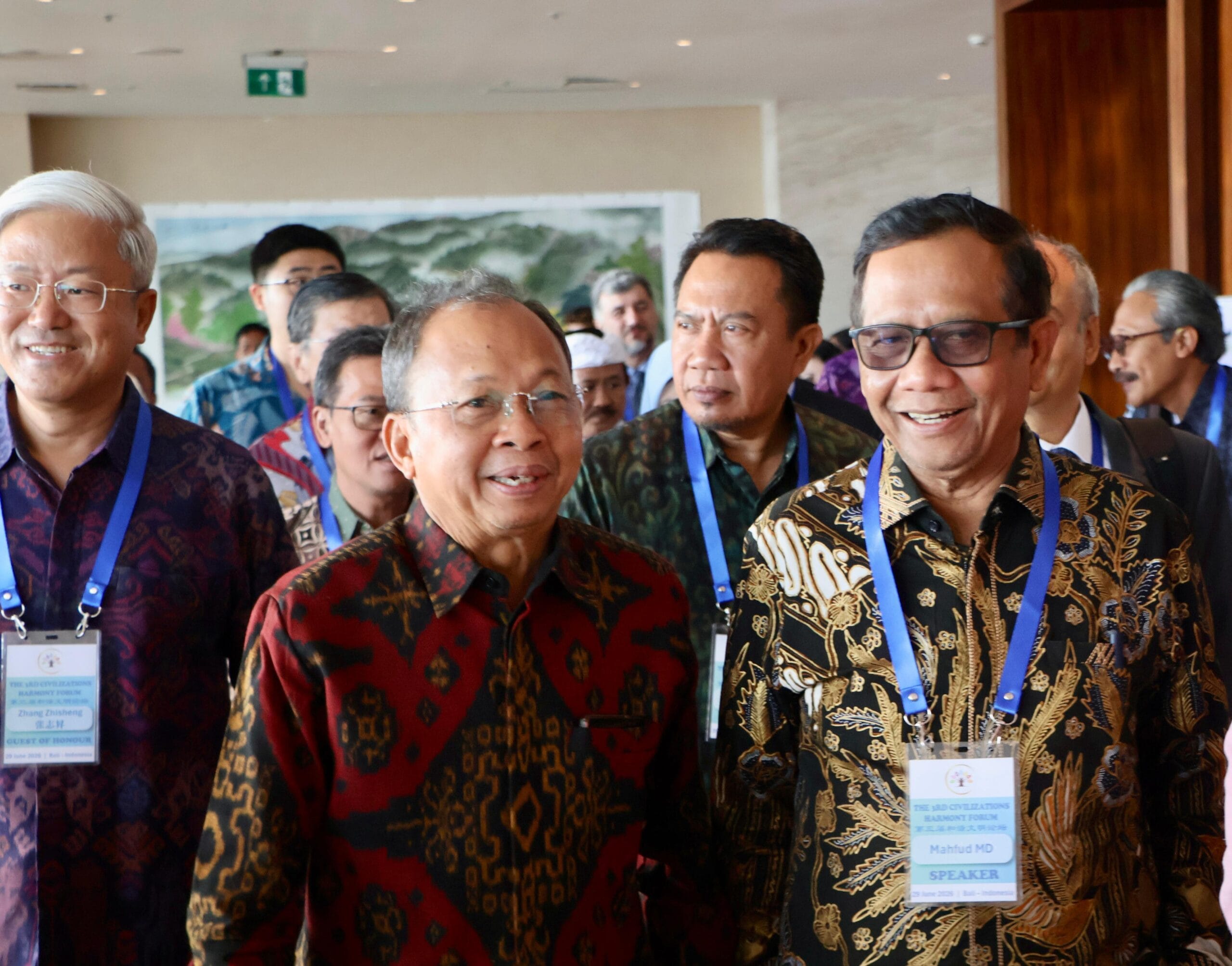 Buka World Civilizations Harmony Forum, Megawati Soroti Hukum Rimba Hegemoni Global Melalui Gubernur Koster