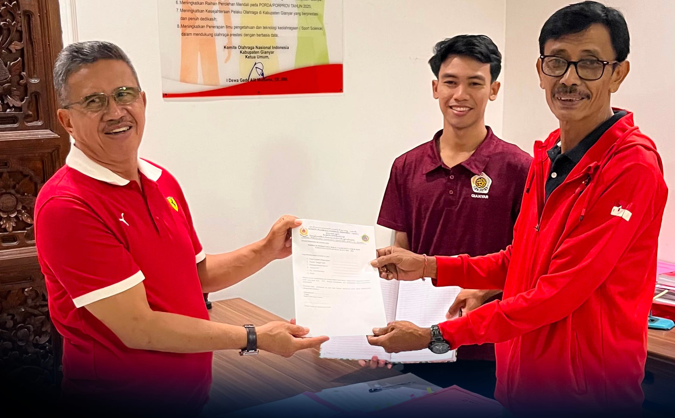 Dewa Gede Alit Mudiarta (Petahana) Calon Tunggal Ketua Umum KONI Gianyar Periode 2026–2030