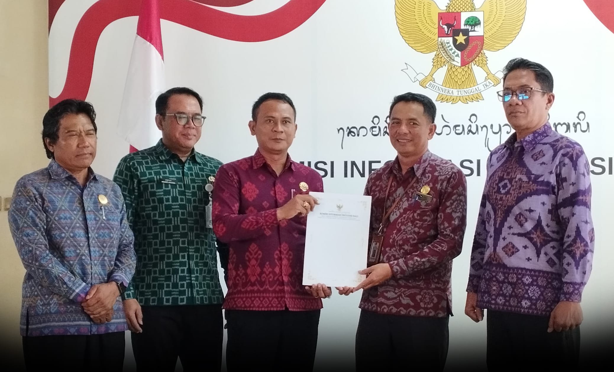Raih Nilai Tinggi, Desa Sidan dan Desa Bona Masuk Daftar 16 Desa Transparan se-Bali Versi Komisi Informasi