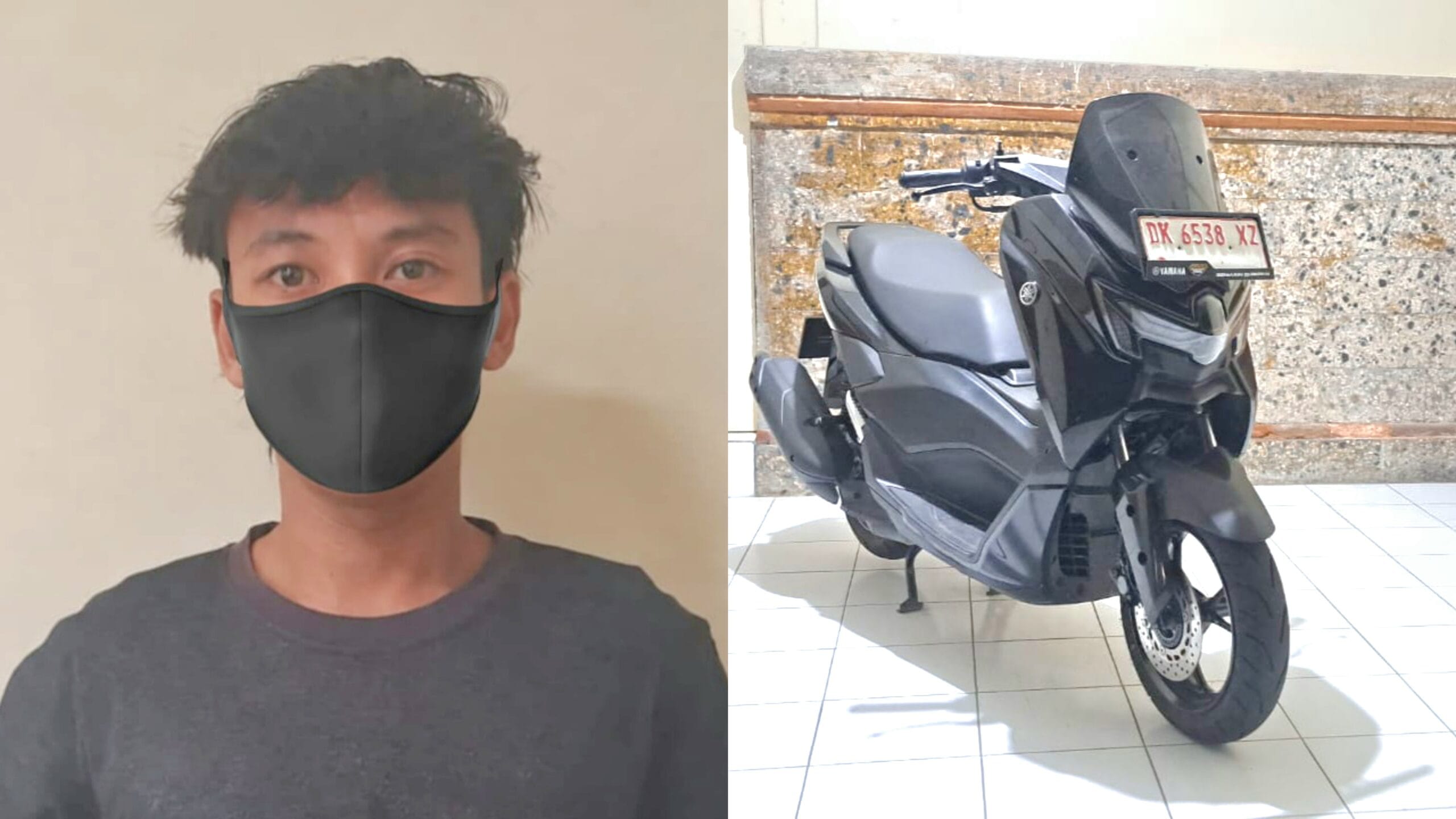 Polres Bangli Ungkap Penggelapan NMax di Kintamani, Residivis 21 Tahun Lempar Motor ke Mataram