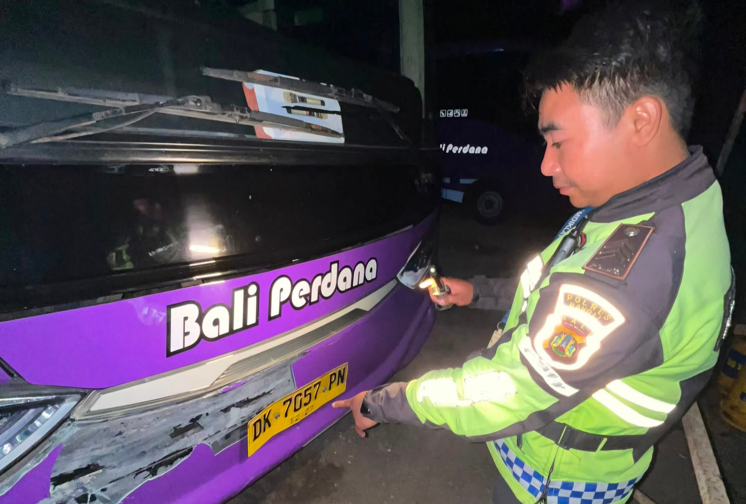 Sopir Bus Maut Penabrak IRT di Susut Ditangkap di Denpasar, Berkat Alamat Belanja Online