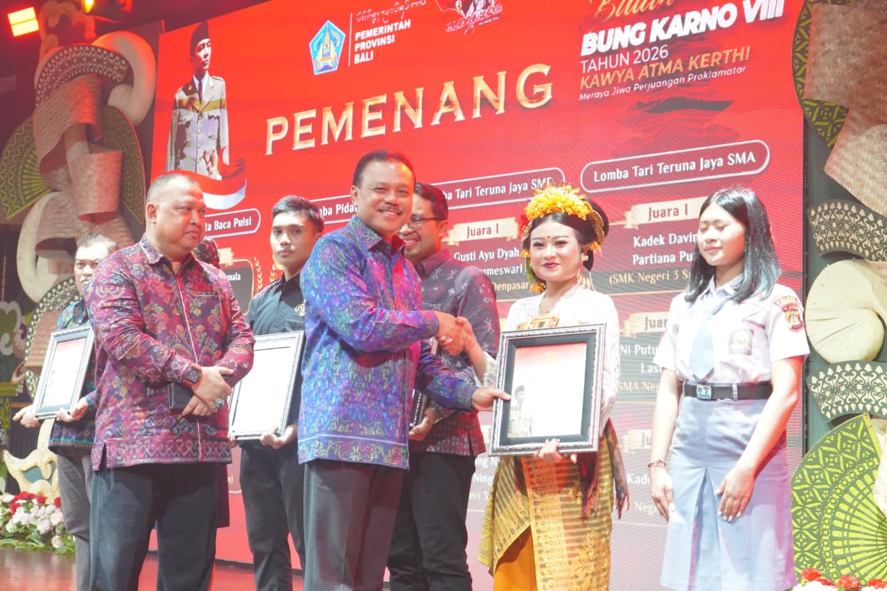 Bulan Bung Karno VIII Berakhir, Pemprov Bali Luncurkan Tema IX yang Hubungkan Perjuangan dan Kelestarian Alam