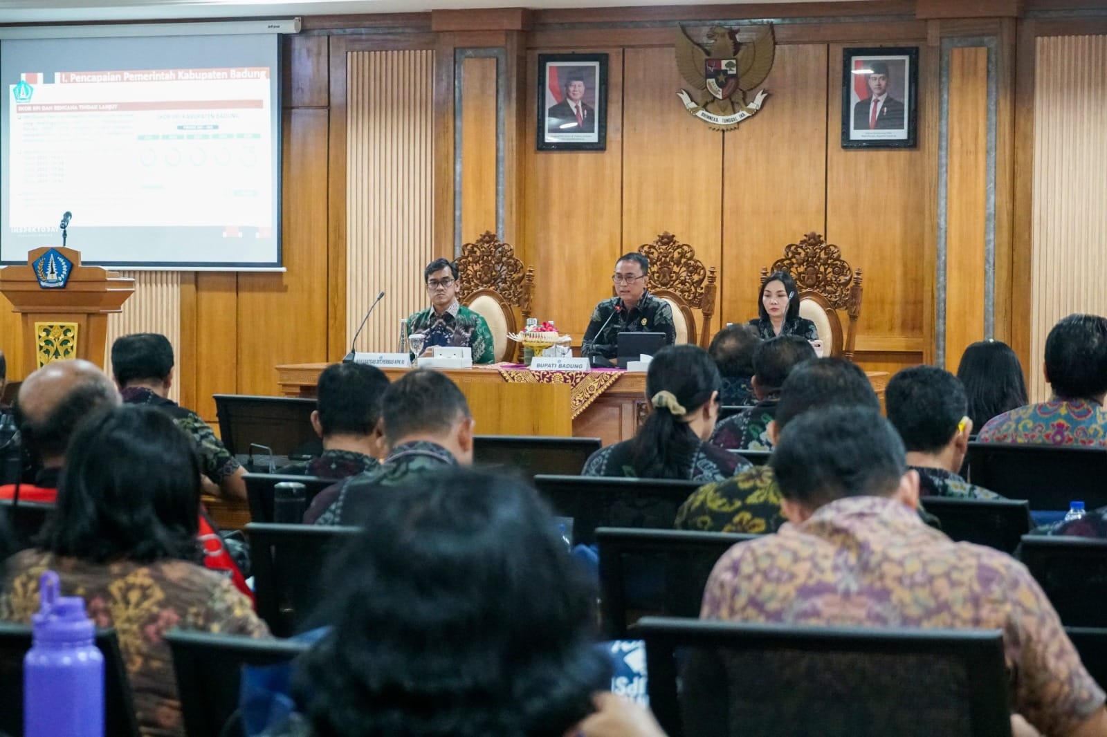 Jaga Integritas, KPK RI Monitor Implementasi Indikator Kabupaten “Ber-Aksi” di Badung
