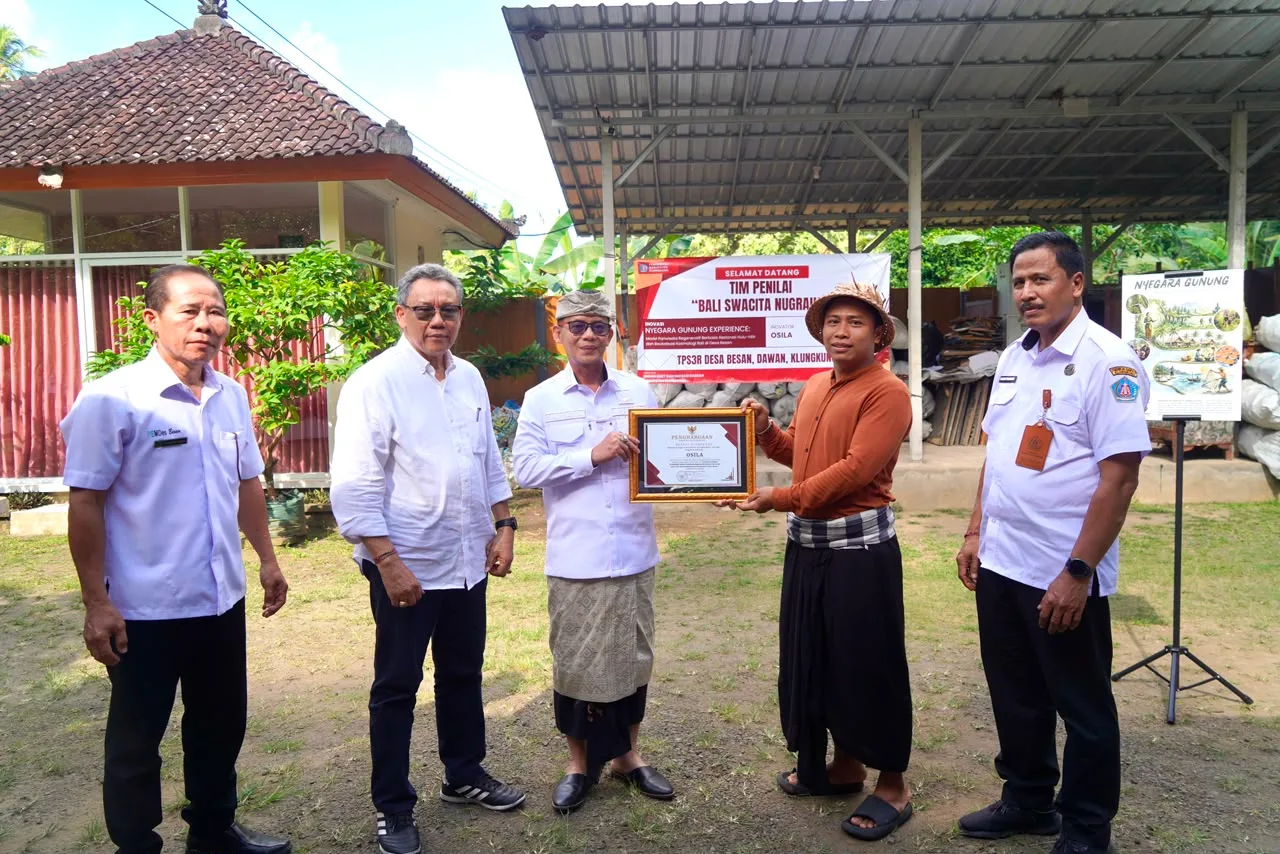 Buka Lomba ‘Nyegara Gunung Experience’ di Desa Besan, Bupati Satria Target Klungkung Jadi Barometer Wisata Regeneratif