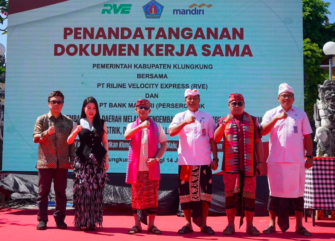 Teken MoU Ekosistem Kendaraan Listrik di Sampalan, Nusa Penida Bersiap Bebas Generator Diesel pada 2030