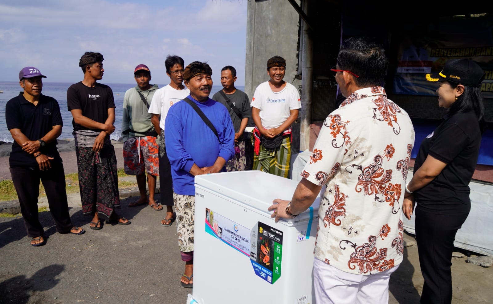 Bupati Made Satria Targetkan 932 Nelayan Klungkung Terproteksi BPJS Ketenagakerjaan Tahun Ini