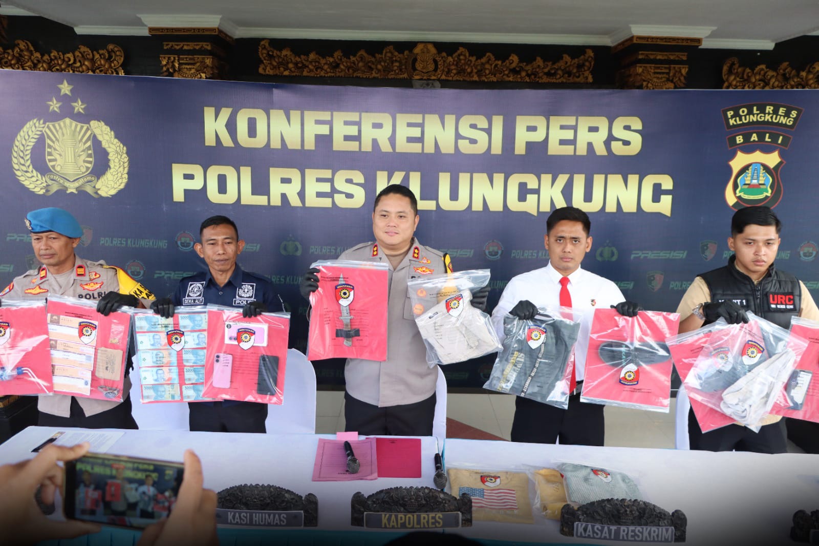 Celana Pelaku di TKP Jadi Bukti Awal, Polres Klungkung Beberkan Rekam Jejak ‘Putu Petong’